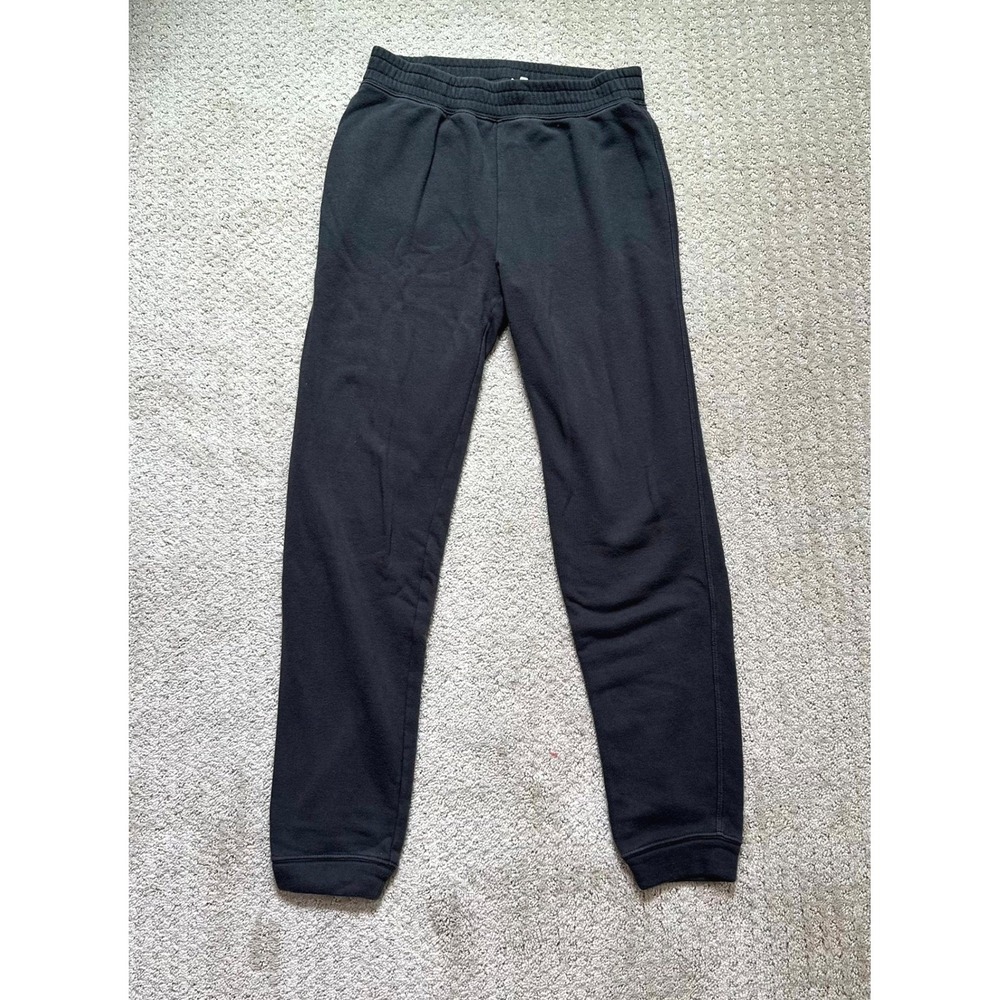 MUJI Sweatpants Women's S/M Joggers Charcoal Gray Elastic Waist Sweatpants
